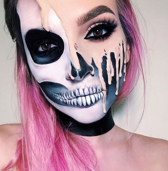Maquiagens Bizarras Halloween